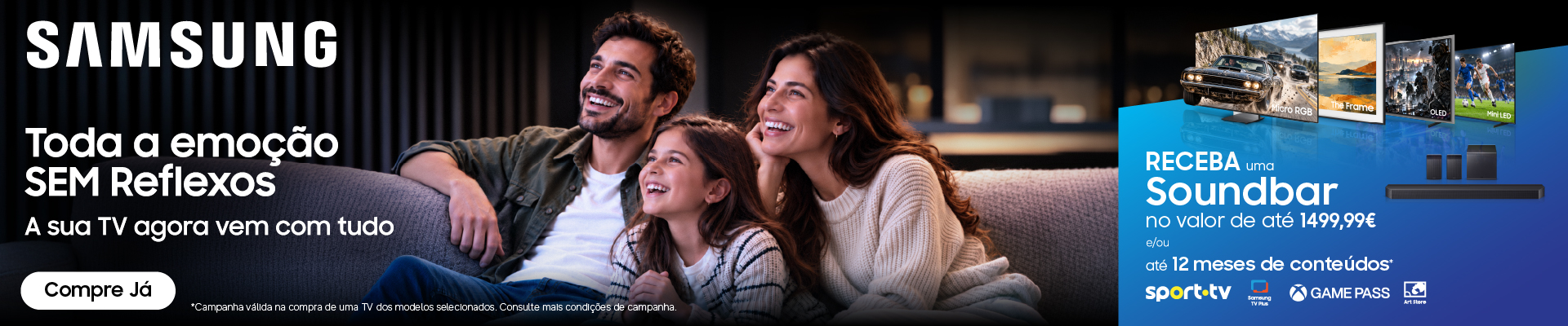 Samsung Oferta Soundbar e.ou Conte�dos