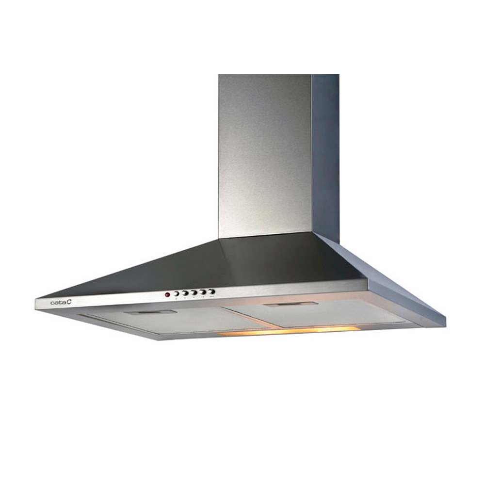 Extrator Convencional  V INOX 60 cm 420 m3/h 65 dB 135W Aço inoxidável