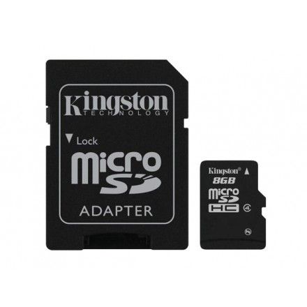 Micro SD Card Kingston 8GB SDC4/8GB