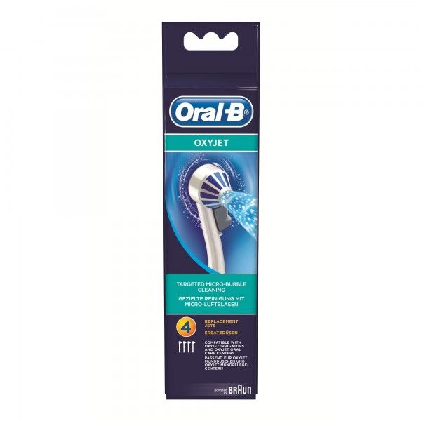 Recarga de cabeas para irrigador Oral-B Oxyjet