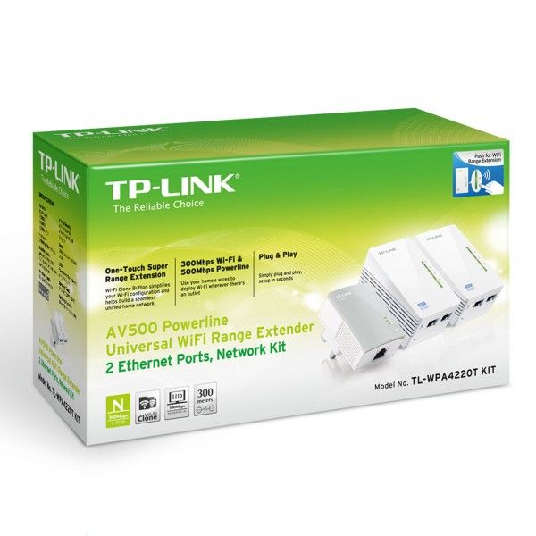 Kit Powerline TP-LINK TL-WPA4220