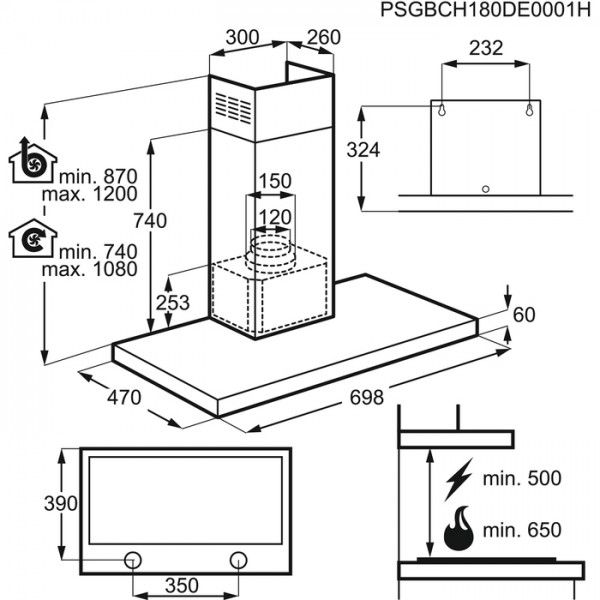 Exaustor Zanussi ZHC75X Exaustor Zanussi ZHC75X