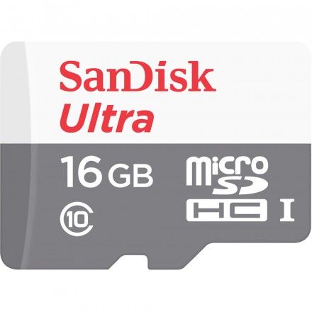 Carto de memria 16GB Sandisk Ultra SDSQUNS-016G-GN3MA