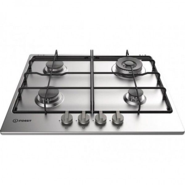 Placa a gás Indesit THP 642 W/IX/I RU Placa a gás Indesit THP 642 W/IX/I RU