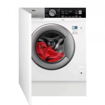 M�quina de lavar e secar roupa de encastre AEG L7WEC842BI