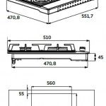 Placa Beko HIAW 64225 SX
