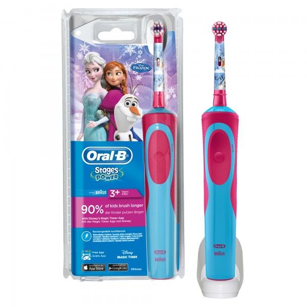 Escova de dentes el�trica Oral-B Stages Frozen