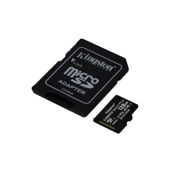 Carto de Memria MicroSDXC 128GB KINGSTON