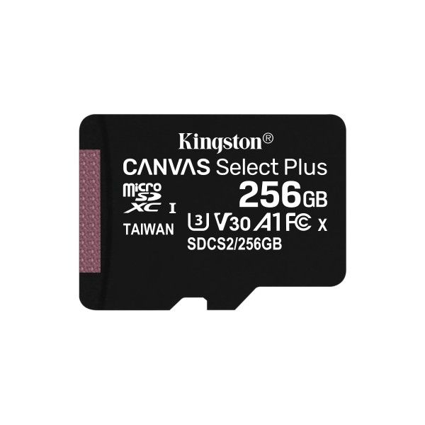 Carto de Memria Micro SD 256GB KINGSTON