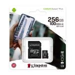 Carto de Memria Micro SD 256GB KINGSTON