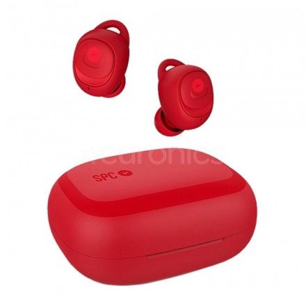 Auriculares SPC True Wireless Ebon - Vermelho