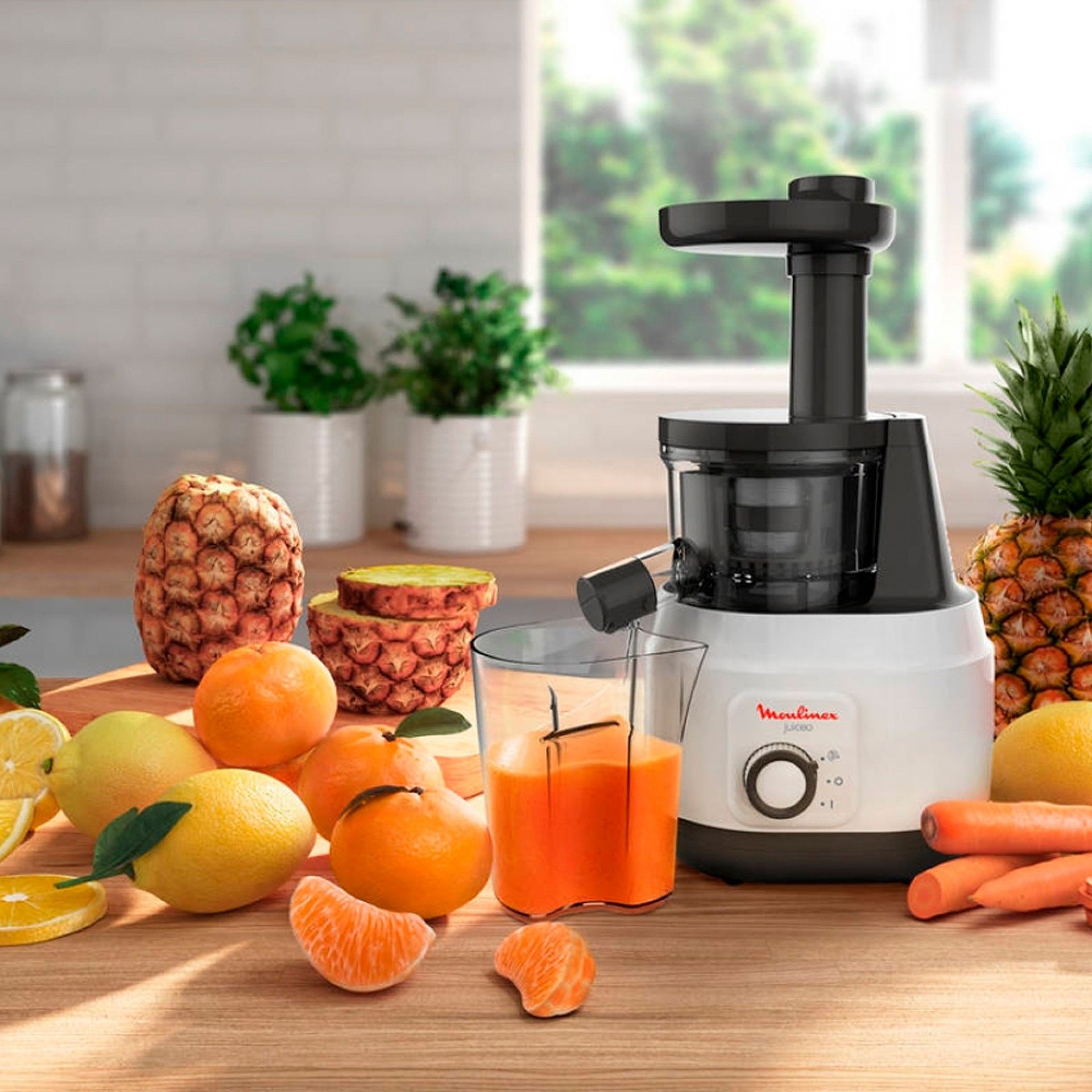 Slow Juicer Moulinex Juiceo ZU150110 | Euronics Portugal