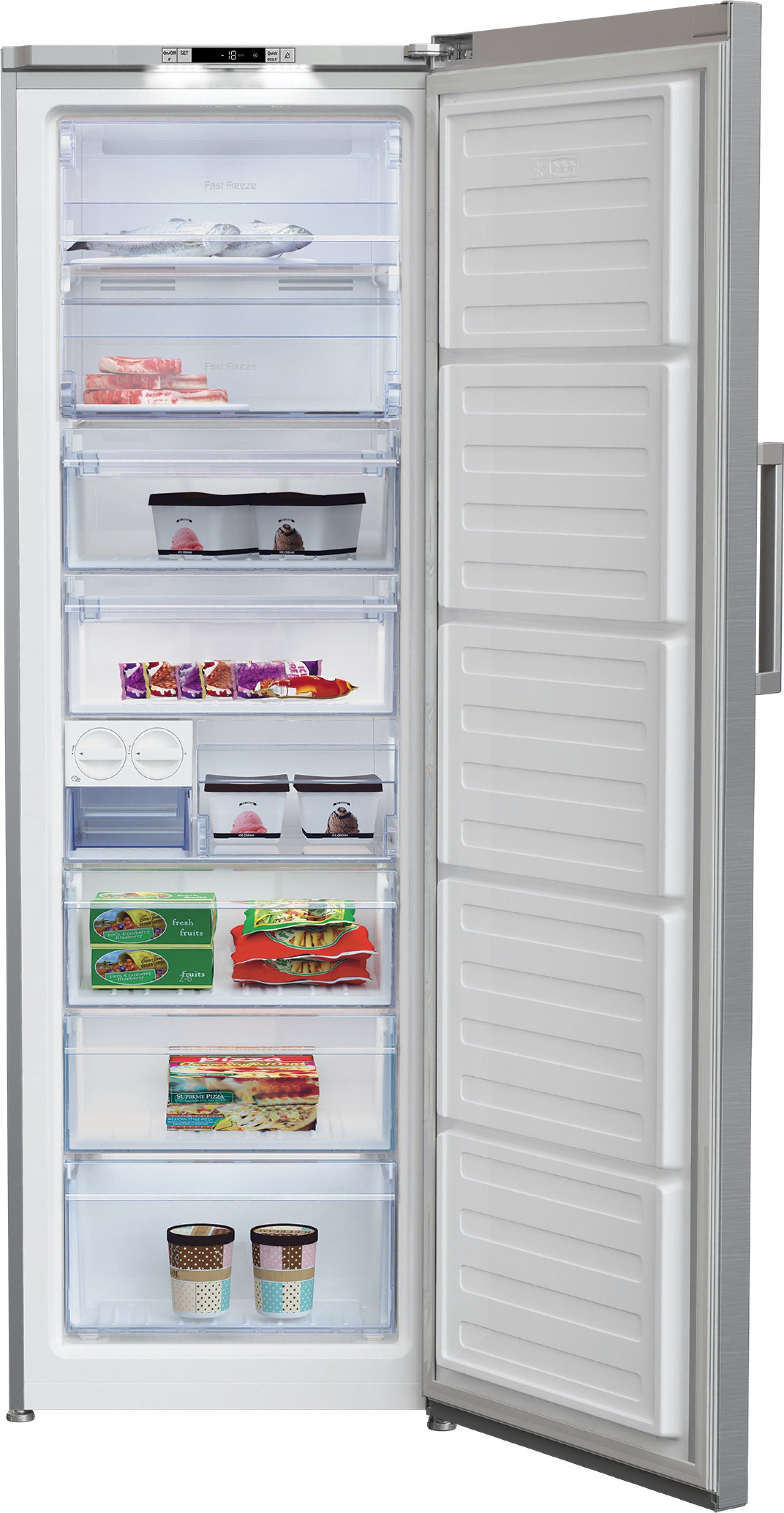 Arca Vertical Beko RFNE312I31XBN Euronics Portugal