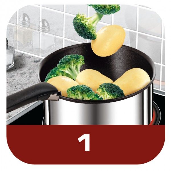 Set 3 Tampas Vidro Ingenio 16/18/20 Cm TEFAL L9931012