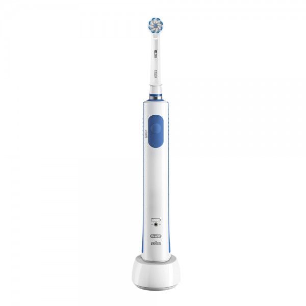 Escova de Dentes Elétrica ORAL B Pro 600 Sensitive Azul/Branco