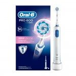 Escova de Dentes Elétrica ORAL B Pro 600 Sensitive Azul/Branco