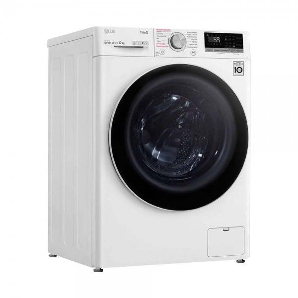Máquina de Lavar Roupa LG F4WV5012S0W