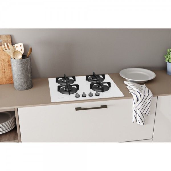 Placa a gás Indesit ING 61T/WH Placa a gás Indesit ING 61T/WH