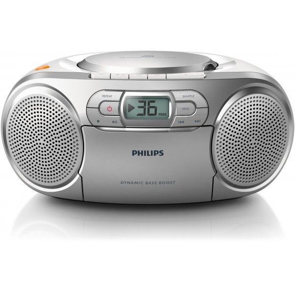 Rdio Leitor de CDs/K7 PHILIPS AZ127/12