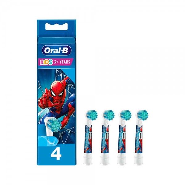 Recarga escova de dentes elétrica Oral-B Stages Spiderman