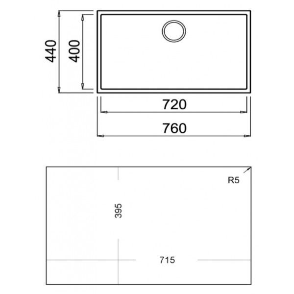 Lava-loiça TEKA Square 72.40 TG Lava-loiça TEKA Square 72.40 TG