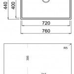 Lava-loiça TEKA Square 72.40 TG Lava-loiça TEKA Square 72.40 TG