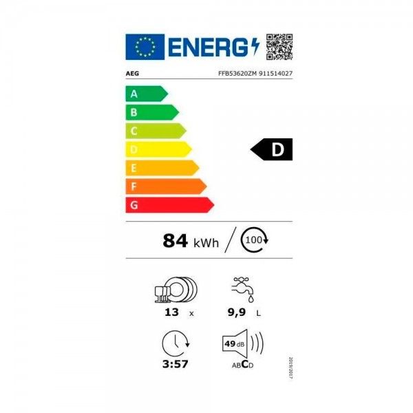 Mquina de Lavar Loia AEG AirDry FFB53620ZM