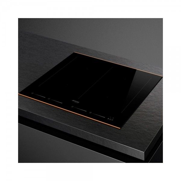 Placa de Indução SMEG SIM6644R Placa de Indução SMEG SIM6644R