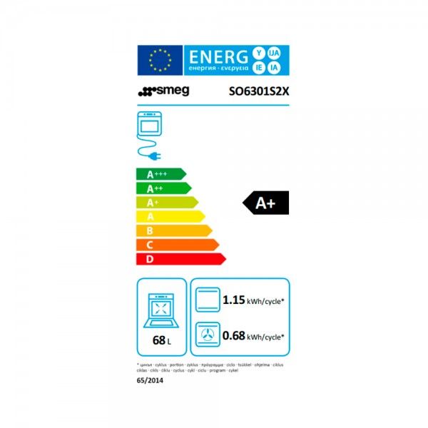 Forno a Vapor SMEG SO6301S2X Forno a Vapor SMEG SO6301S2X