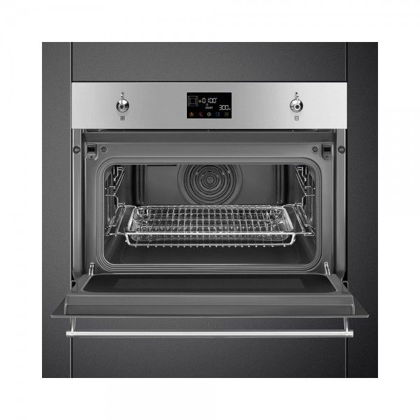 Forno Micro-ondas de Encastre SMEG SO4302M1X Forno Micro-ondas de Encastre SMEG SO4302M1X