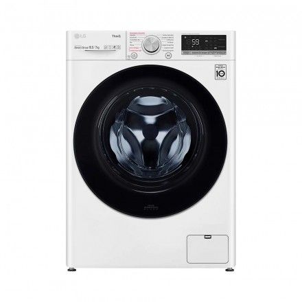 Máquina de lavar e Secar Roupa LG F4DV5010SMW