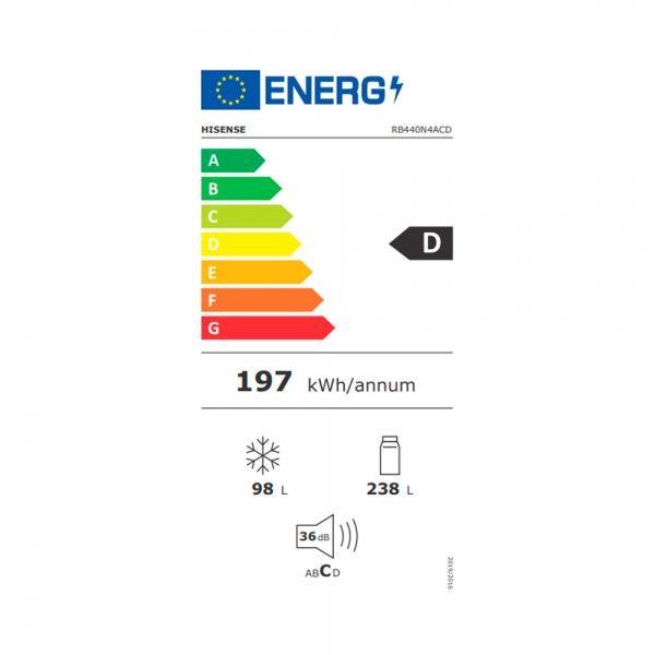 Frigorfico Combinado HISENSE RB440N4ACD