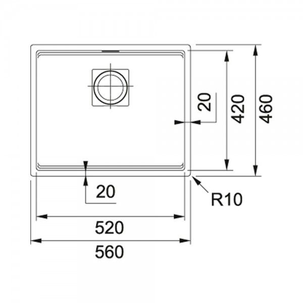 Lava-loiça FRANKE KNG 110-52 Lava-loiça FRANKE KNG 110-52