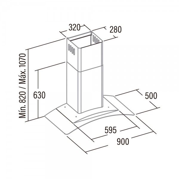 Exaustor CATA GAMMA 900
