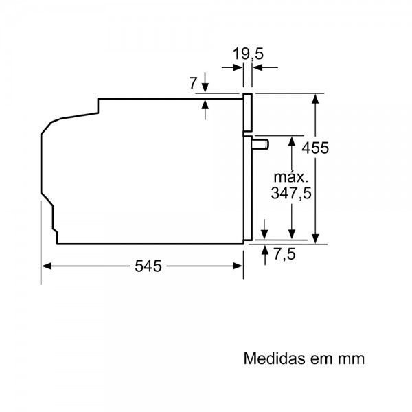 Micro-Ondas de Encastre Bosch CFA634GS1