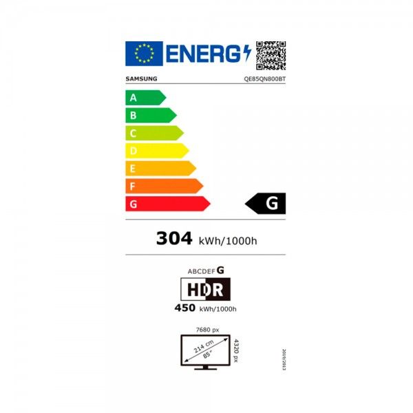TV Neo QLED 8K SAMSUNG QE85QN800BTXXU