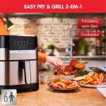 Fritadeira sem óleo MOULINEX Easy Fry and Grill XL EZ505D10