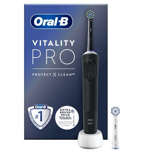 Escova de Dentes Elétrica Oral-B Vitality Pro preta