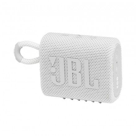 Coluna Porttil JBL GO 3 branco