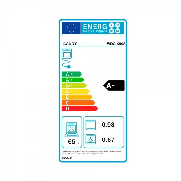 Forno CANDY FIDC X605 Forno CANDY FIDC X605