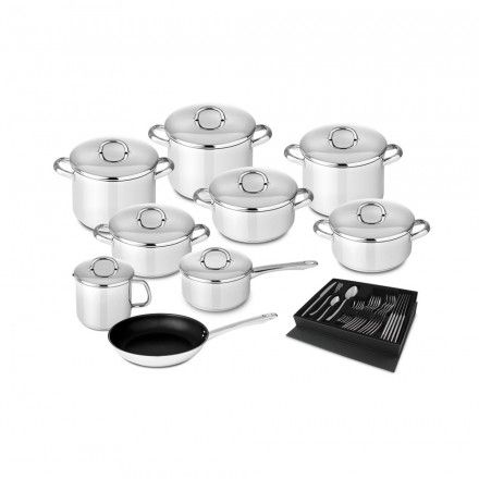 Conjunto 9 pe�as + faqueiro SILAMPOS EUROPA