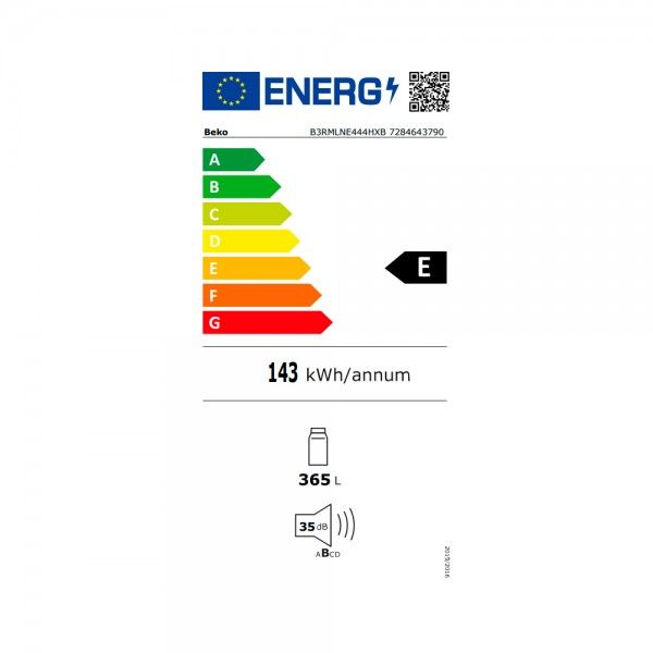 Frigorfico BEKO B3RMLNE444HXB