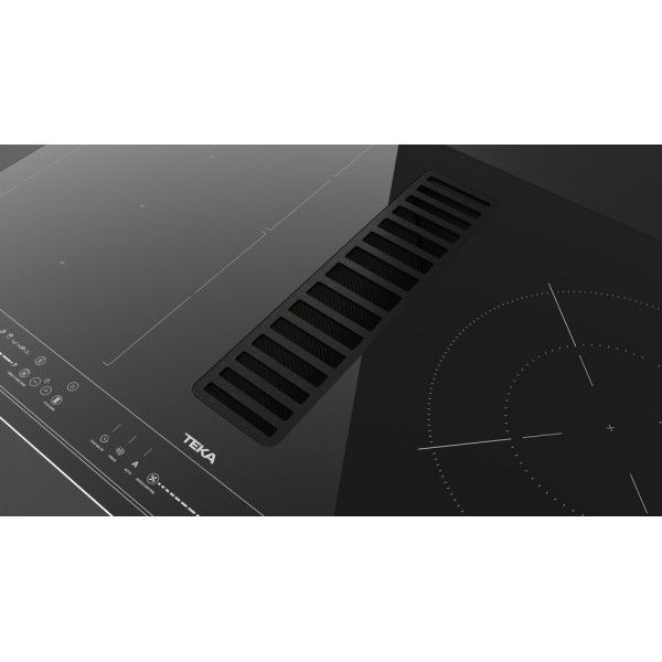 Placa de Indu��o com exaust�o TEKA MasterSense Air AFC 87628 MST BK