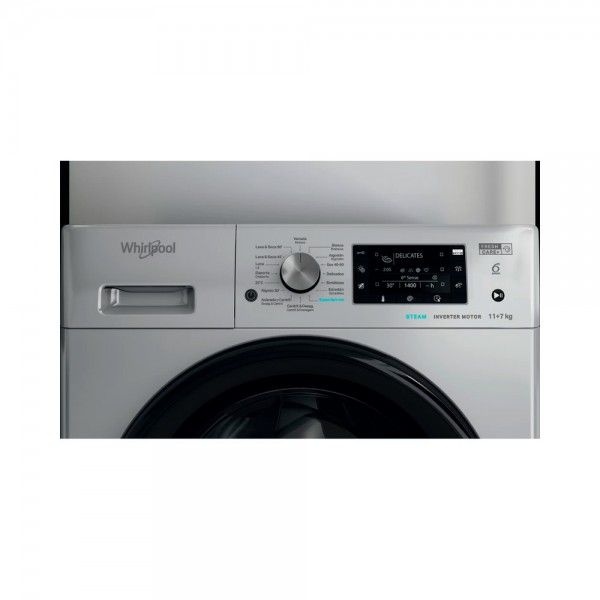 Mquina de Lavar e Secar Roupa WHIRLPOOL FFWDD 1174269 SBV SPT