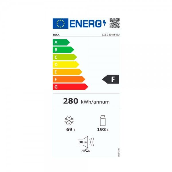 Frigorfico Combinado TEKA CI3 330 NF EU