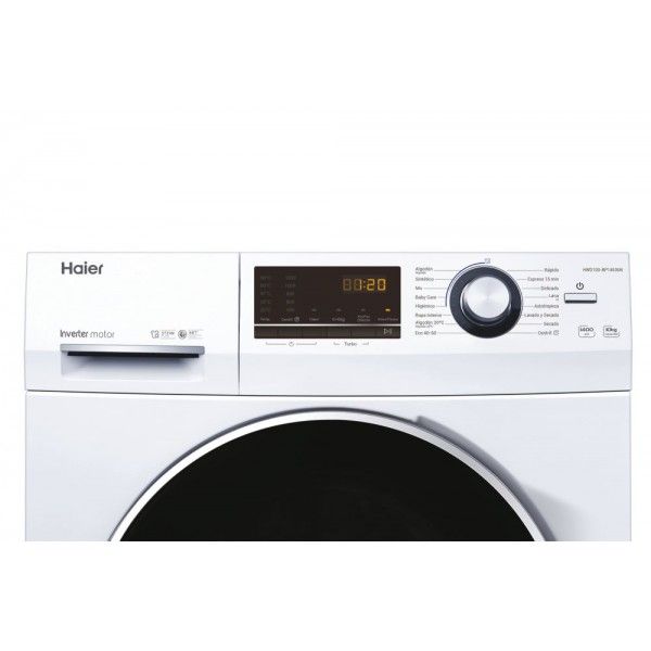 Mquina de Lavar e Secar Roupa HAIER HWD100-BP14636N