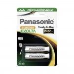 Pilhas Recarregveis 2450Mah Panasonic HHR3XXE2BC