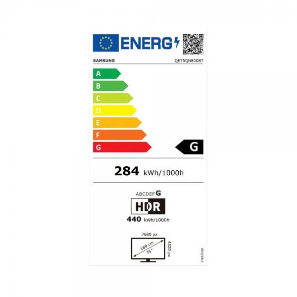 TV SAMSUNG QE75QN800B