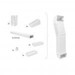 Acessrio para Exaustor de Cozinha ELECTROLUX AEG M2CKCF01