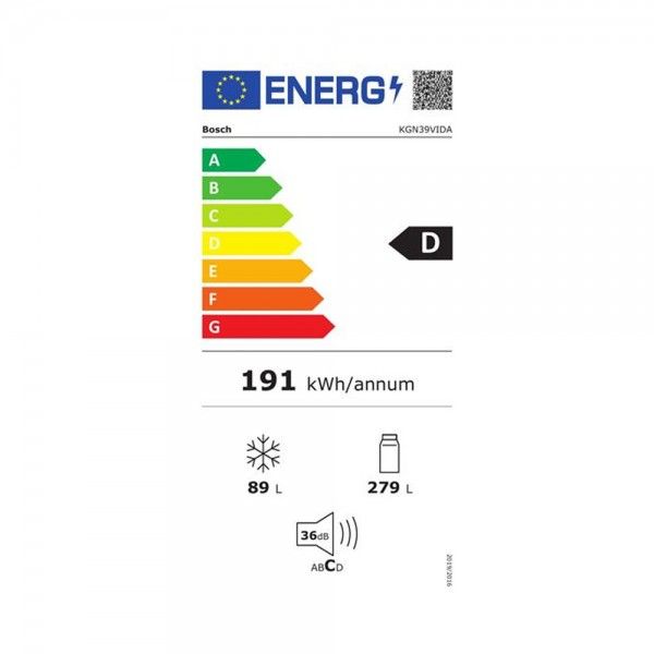 Frigorfico Combinado BOSCH KGN39VIDA